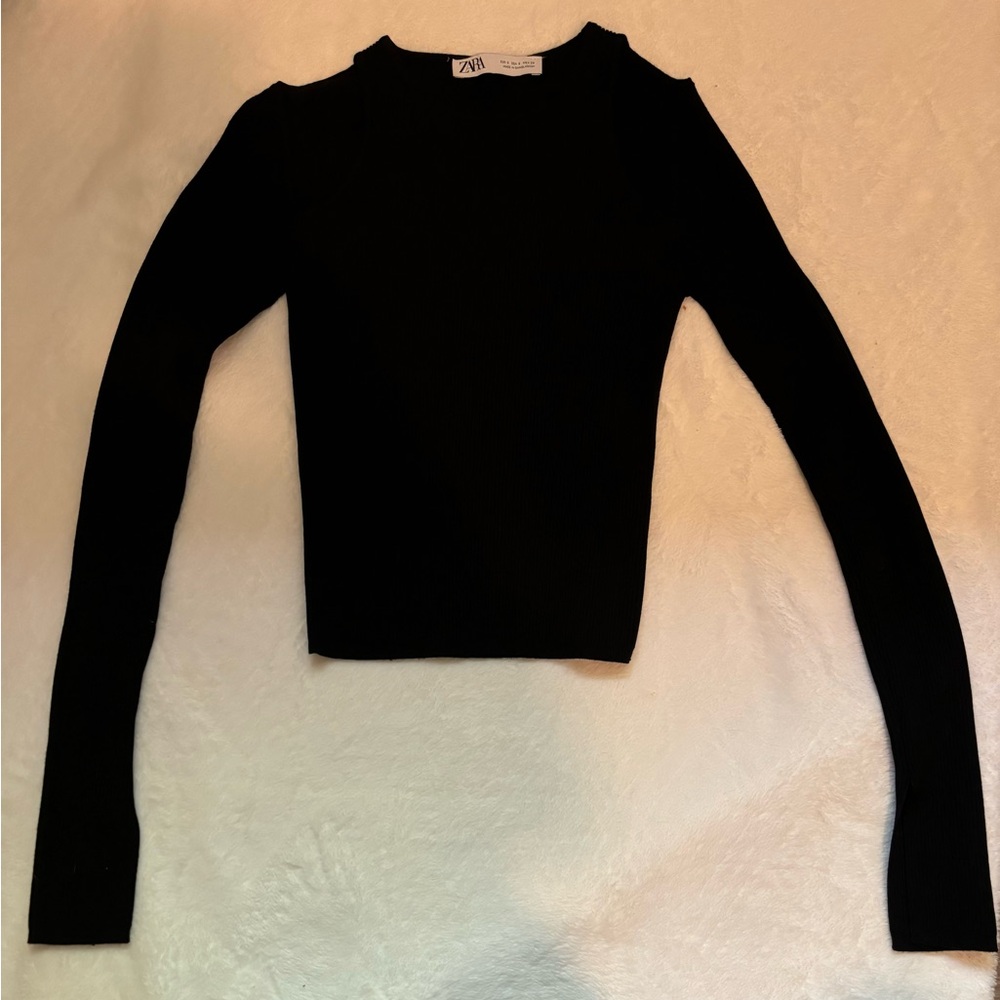 Zara black long sleeve